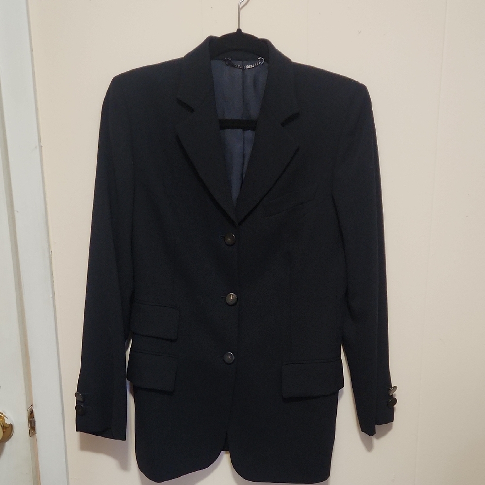 Classic Navy Blue Woman's Blazer